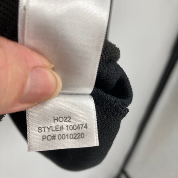 RHÔNE Commuter 1/4 Zip Pullover Black Sweater Men’s XXL Made in the USA - Picture 10 of 12